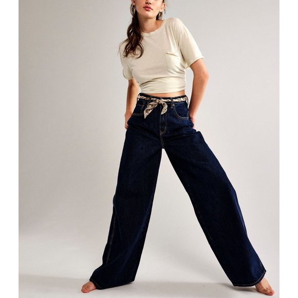 FREE PEOPLE Vella Tee / White Swan - Picture 8 of 9